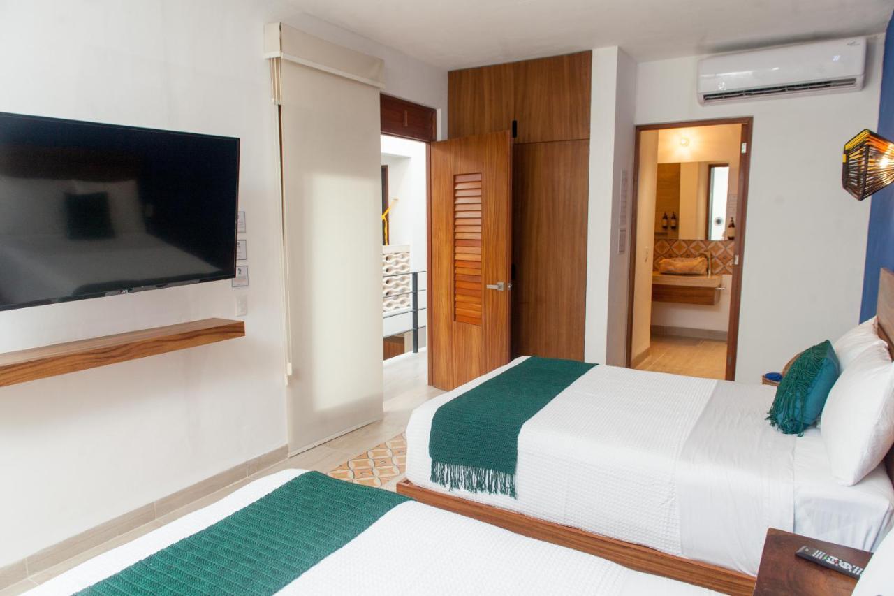 Latino Hotel Boutique Tulum Pueblo Buitenkant foto