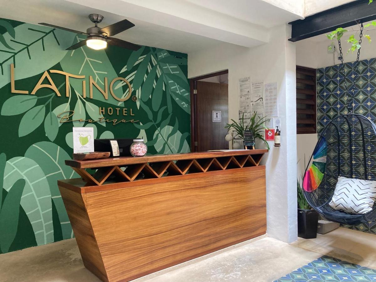 Latino Hotel Boutique Tulum Pueblo Buitenkant foto
